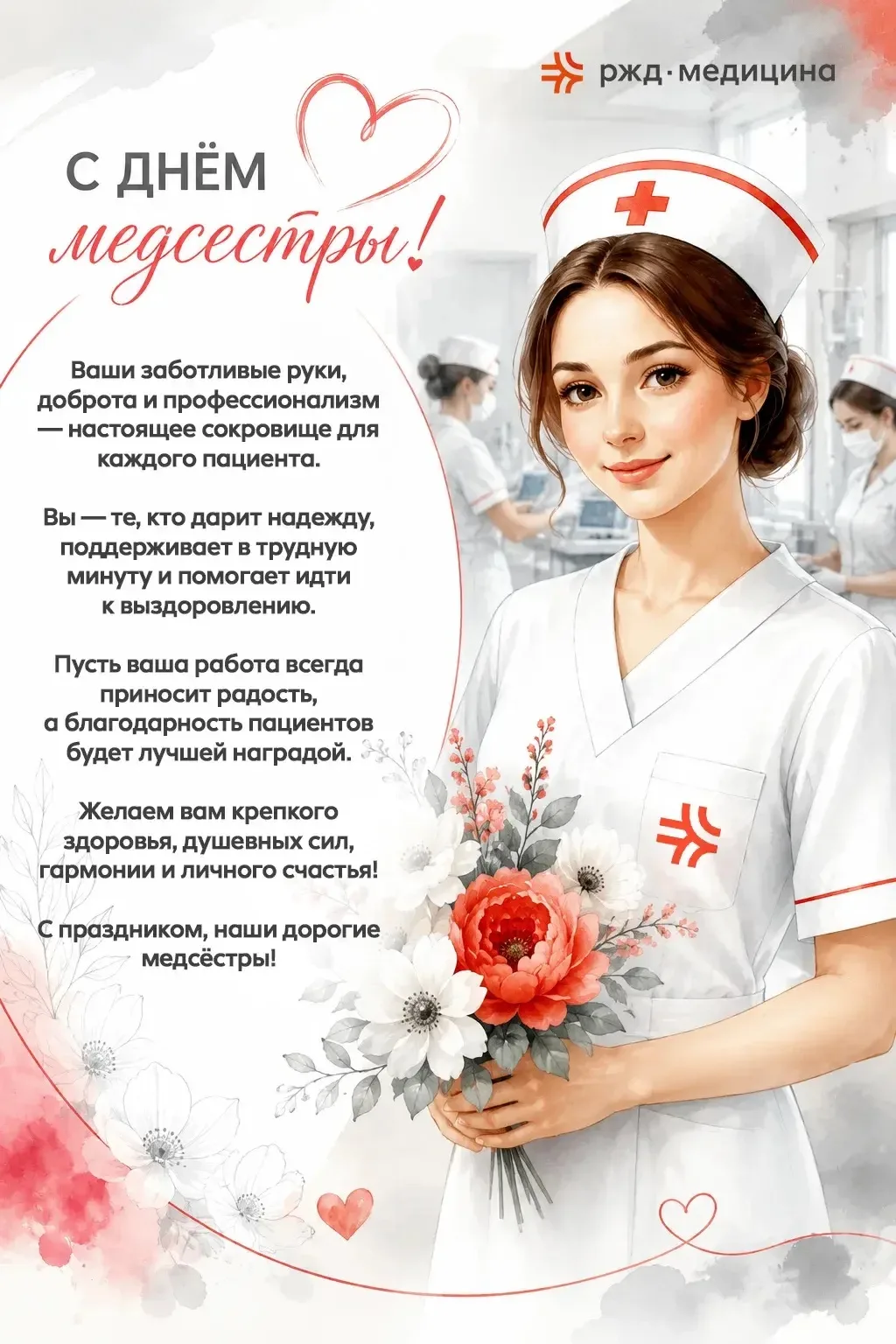 С Днём медицинской сестры! 💉❤️