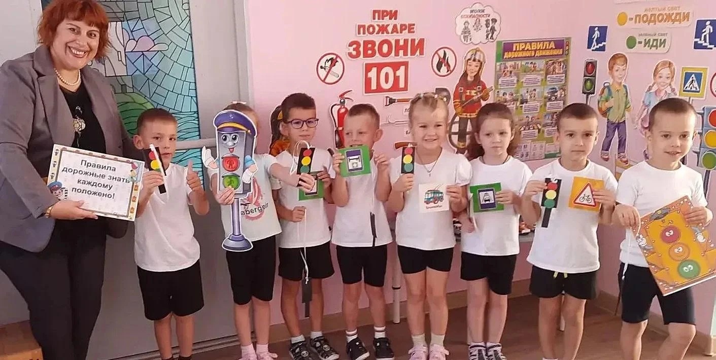 Мариупольских малышей обучили правилам дорожного движения