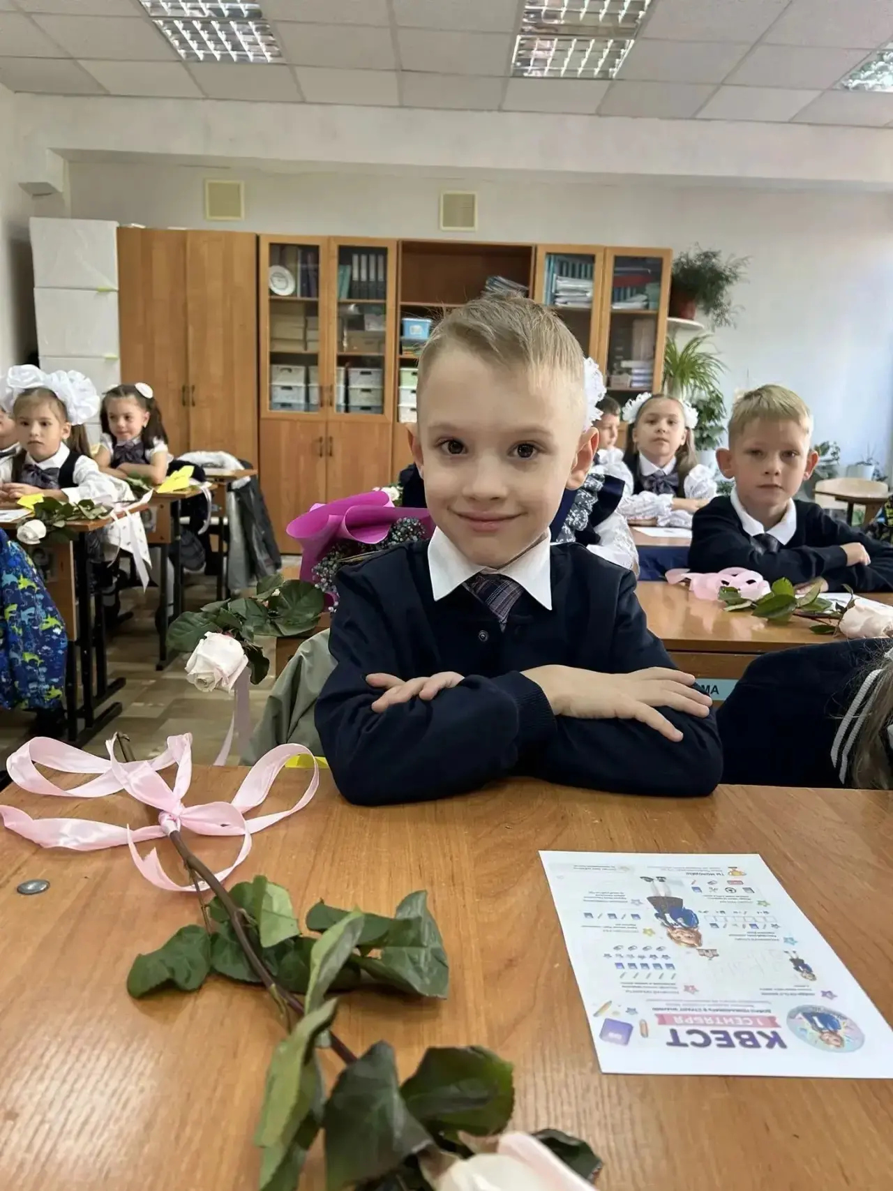 🔔 Вчера — дошколята, сегодня — ученики! 🔔