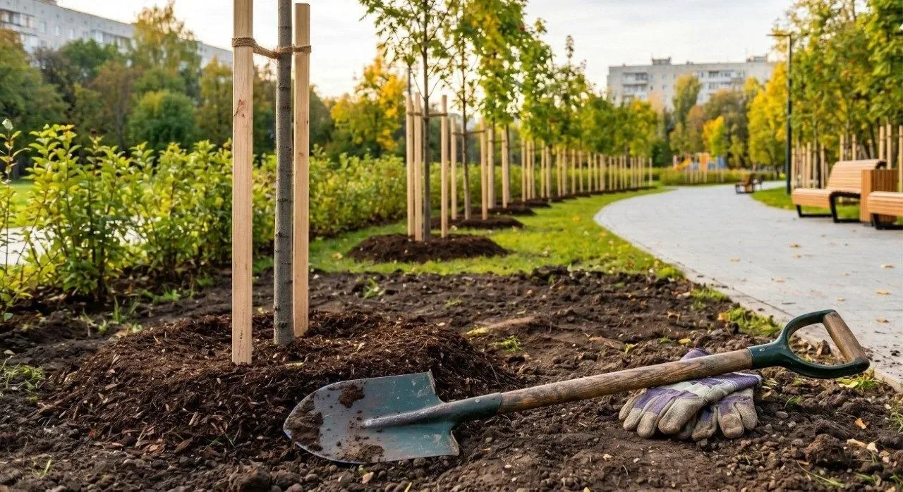 🌳 Этим летом в Уфе более 38 тысяч детей облагораживали территории своих школ