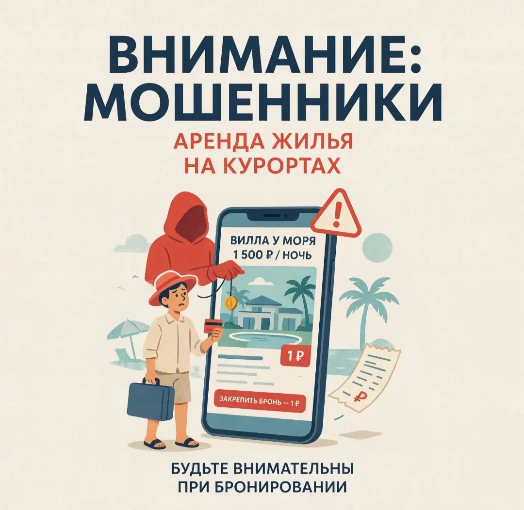 Мошенники придумали новую схему обмана, воспользовавшись приближением высокого сезона.