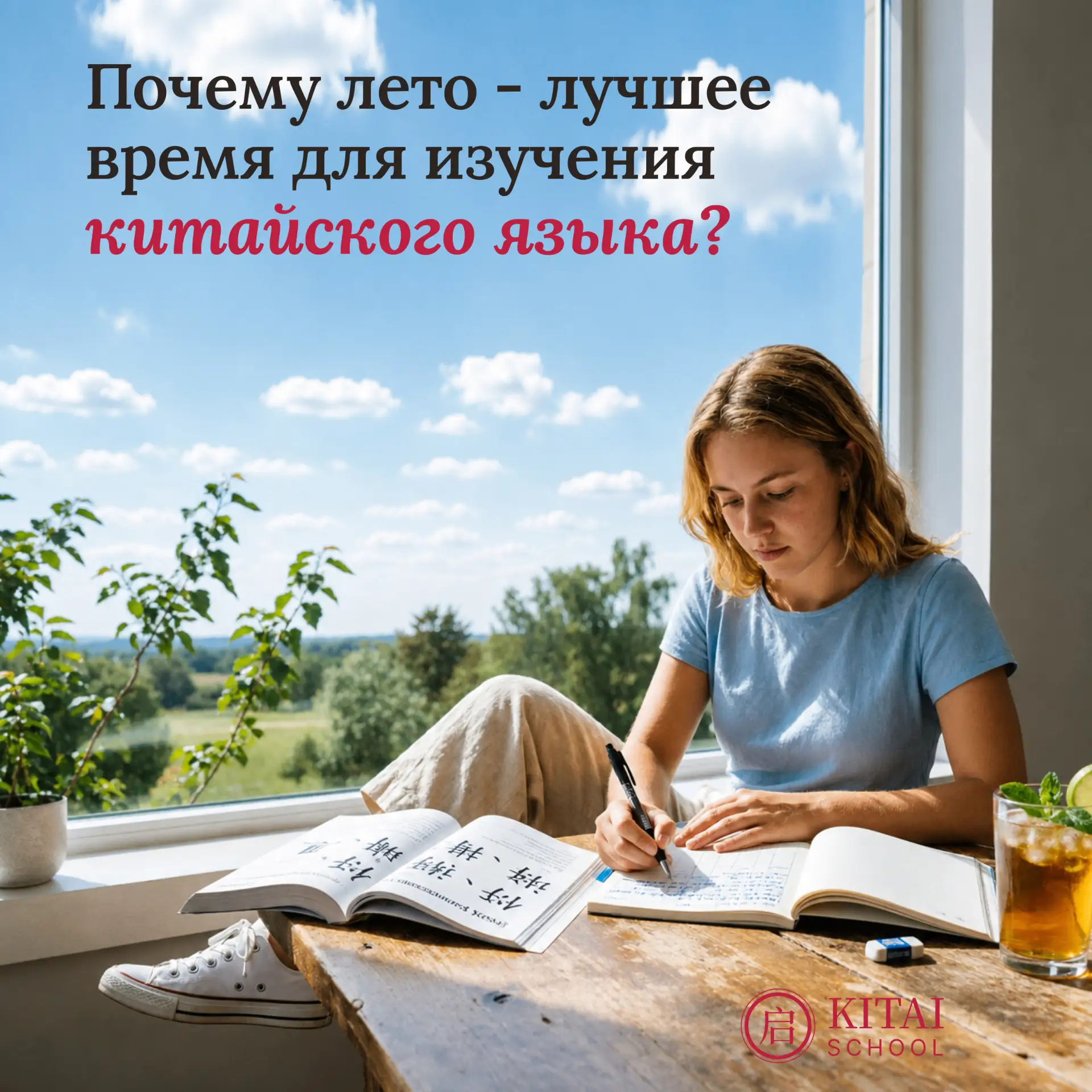Кажется, что лето создано только для отдыха, а учеба должна подождать до сентября? Дава...