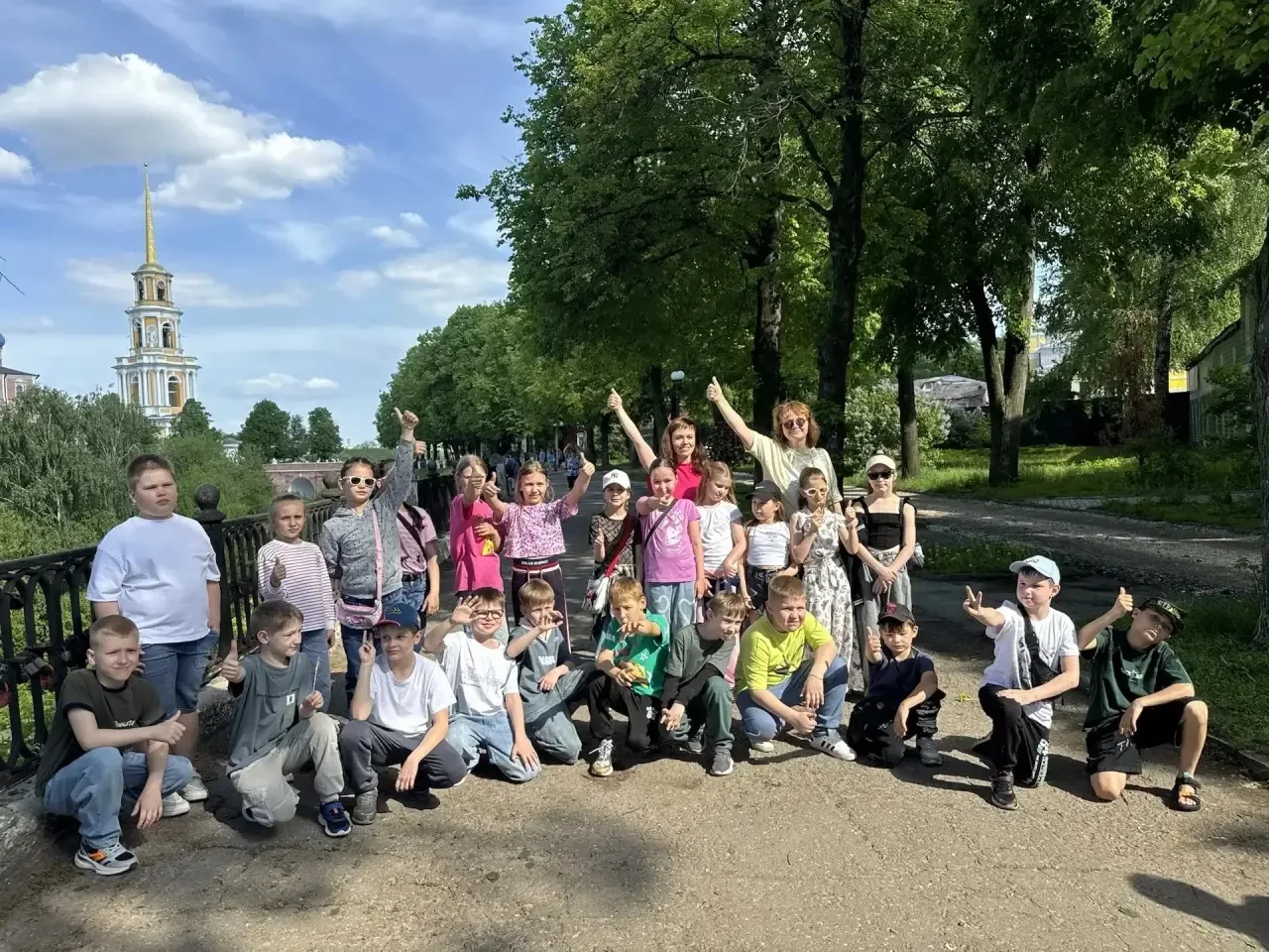 Свершилось! То, чего ученики ждали целую вечность — долгожданная встреча друзей из 2"В"  города Липе