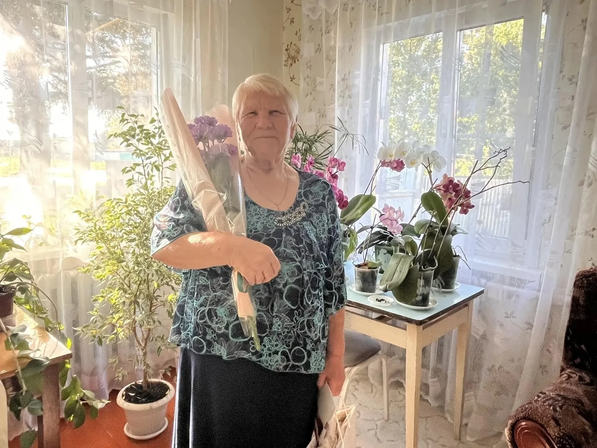 📌 9 сентября 2026 года поздравления с 80-летием принимает жительница Полтавки Лидия Ег...