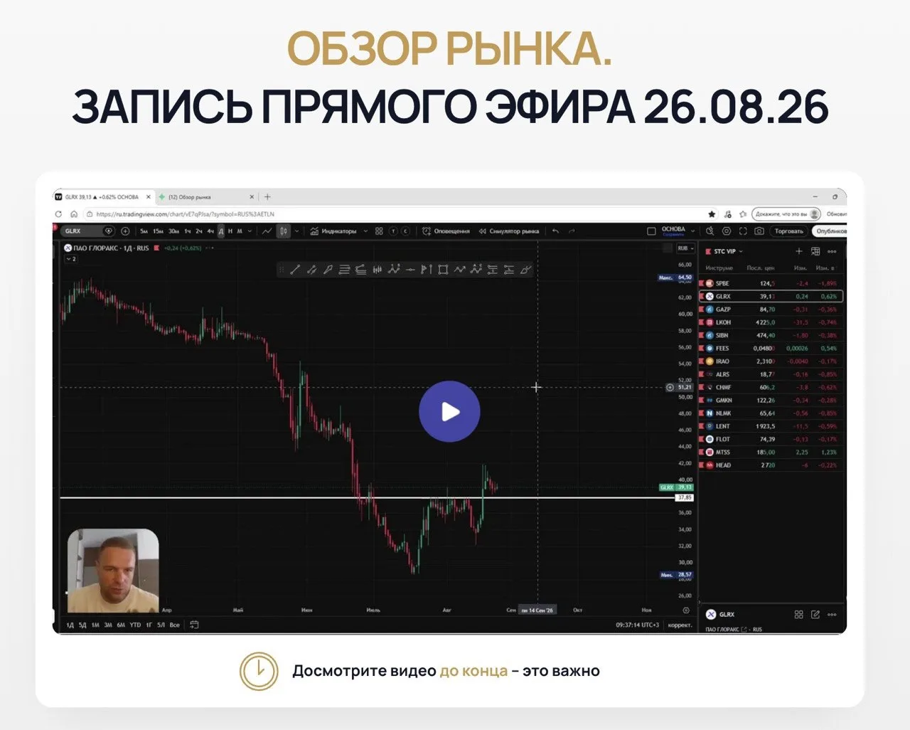 🔥Сегодня доступ к записи эфира будет закрыт.