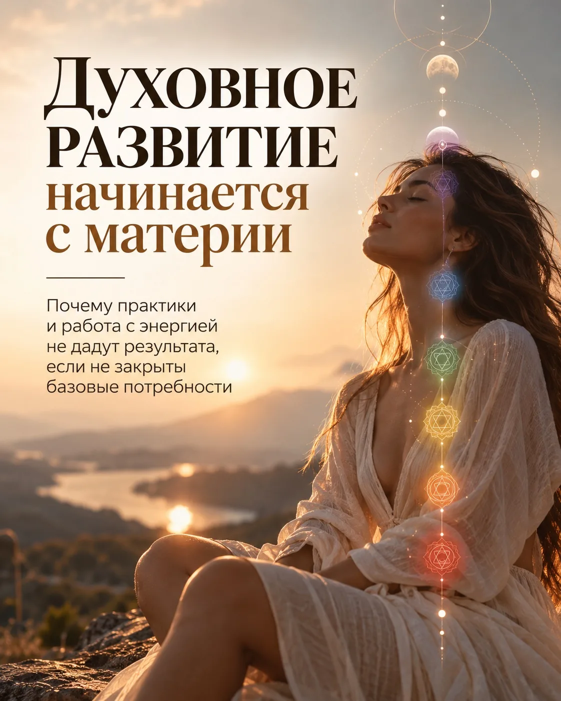 Можно годами медитировать, заниматься духовными практиками и работать с энергиями — и п...
