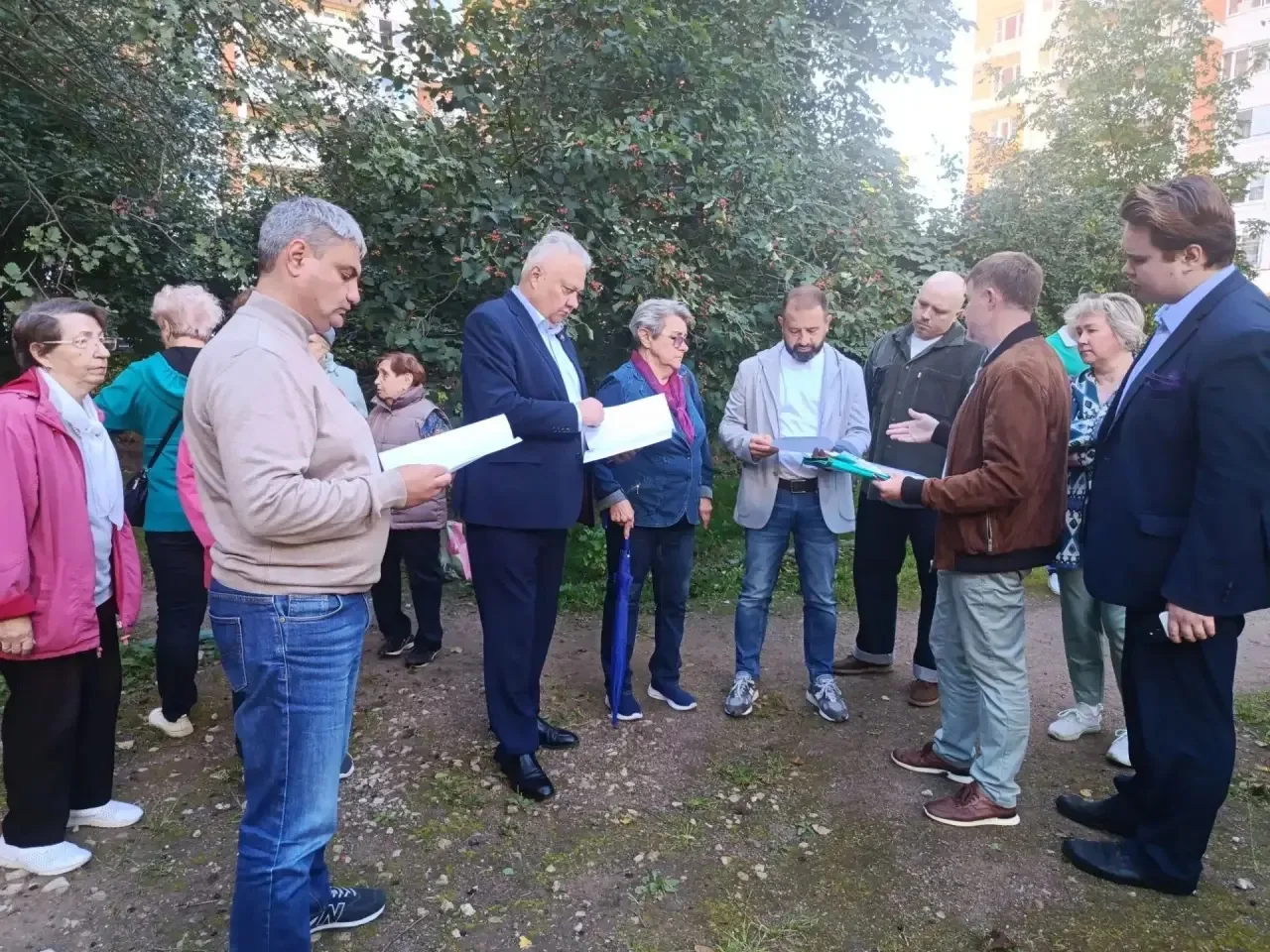 Сегодня, 28 августа, прошёл обход территории района Кунцево.