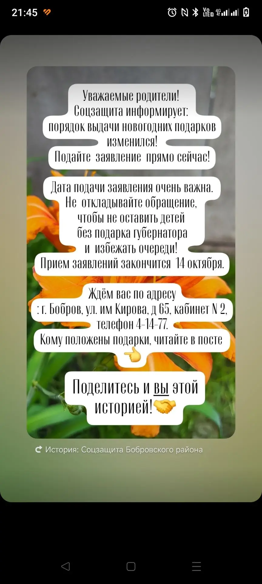 Медиа публикации