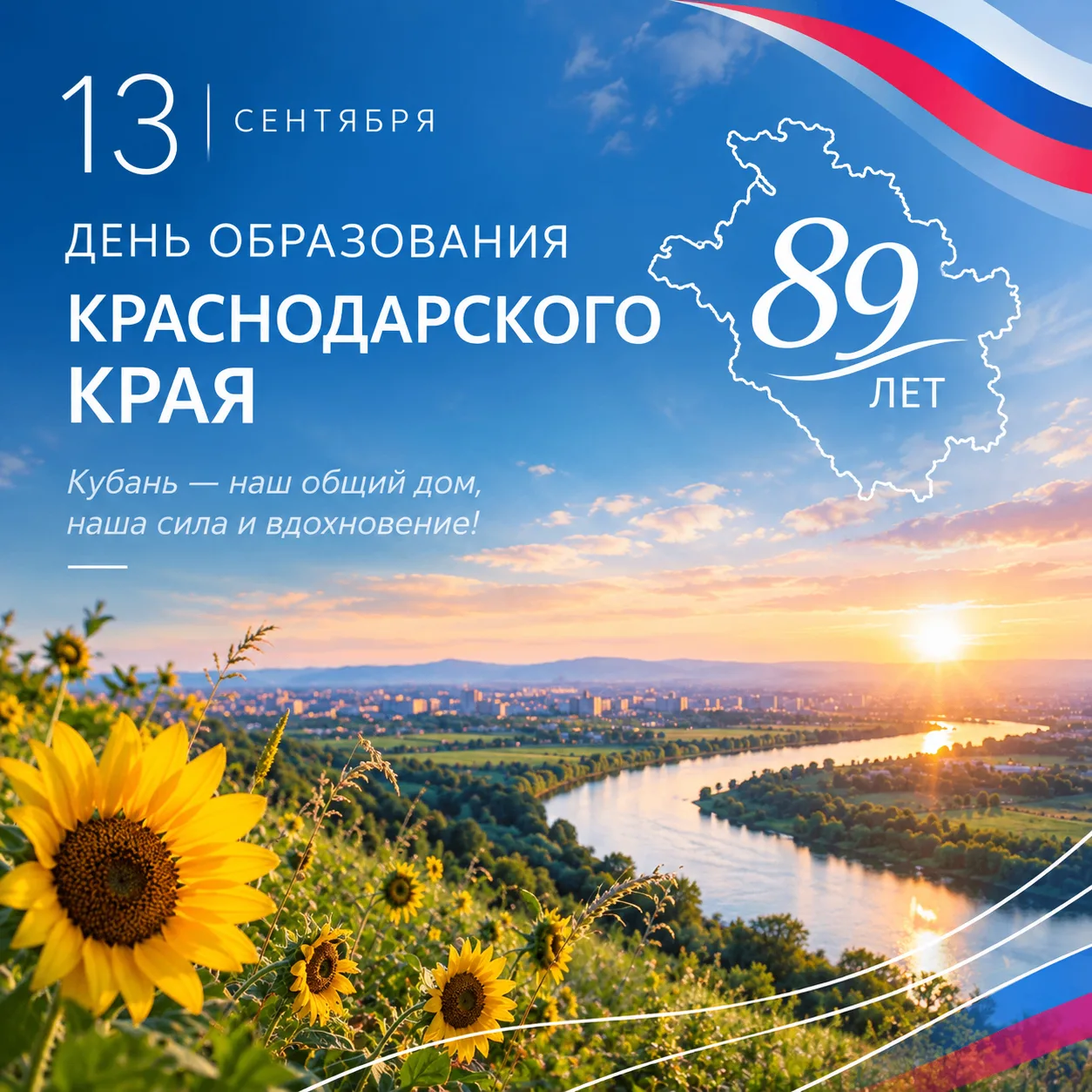 🌾 С Днём образования Краснодарского края!
