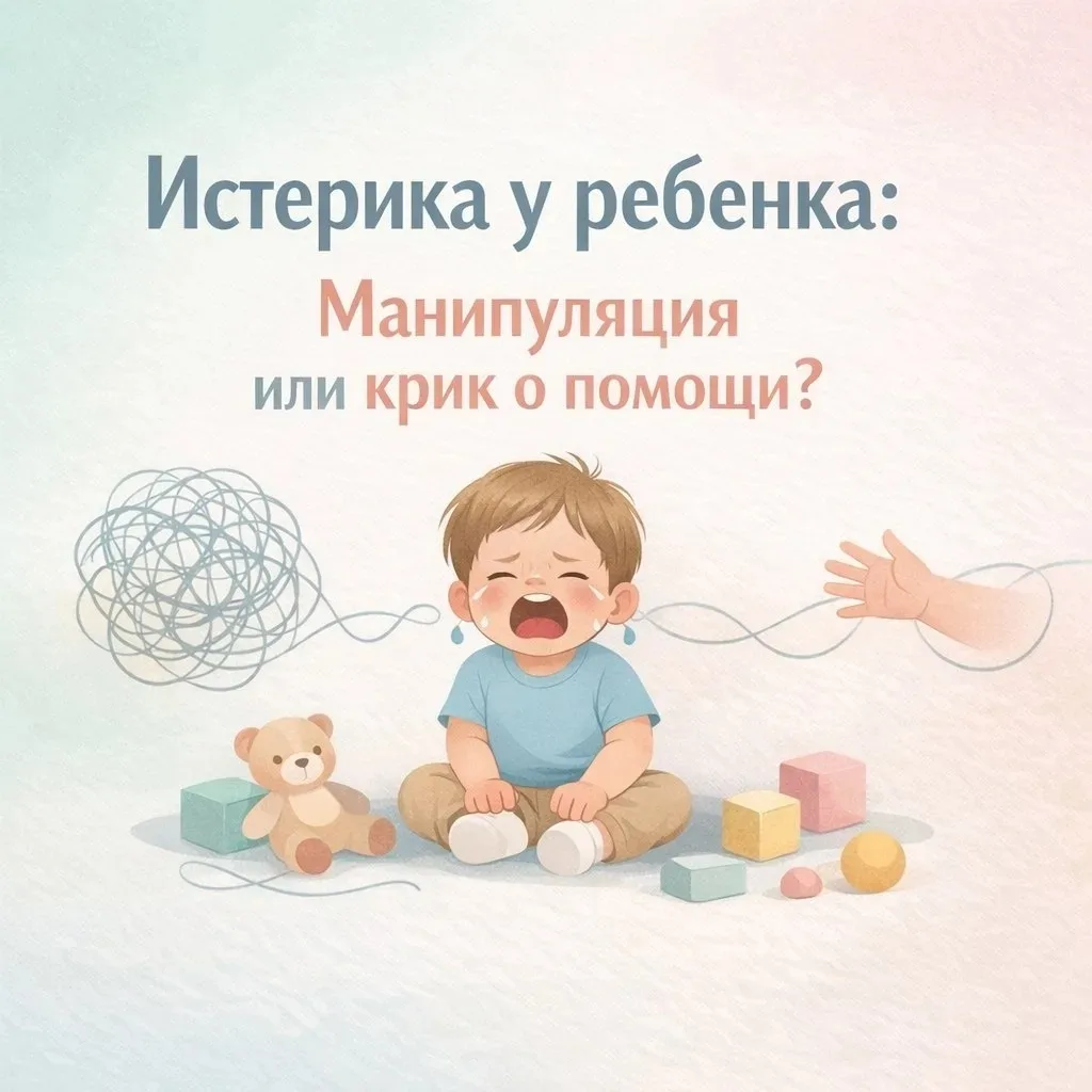 Манипуляция или сенсорная перегрузка? 😰
Знакомо: ребёнок закатывает истерику в магазине или на детс