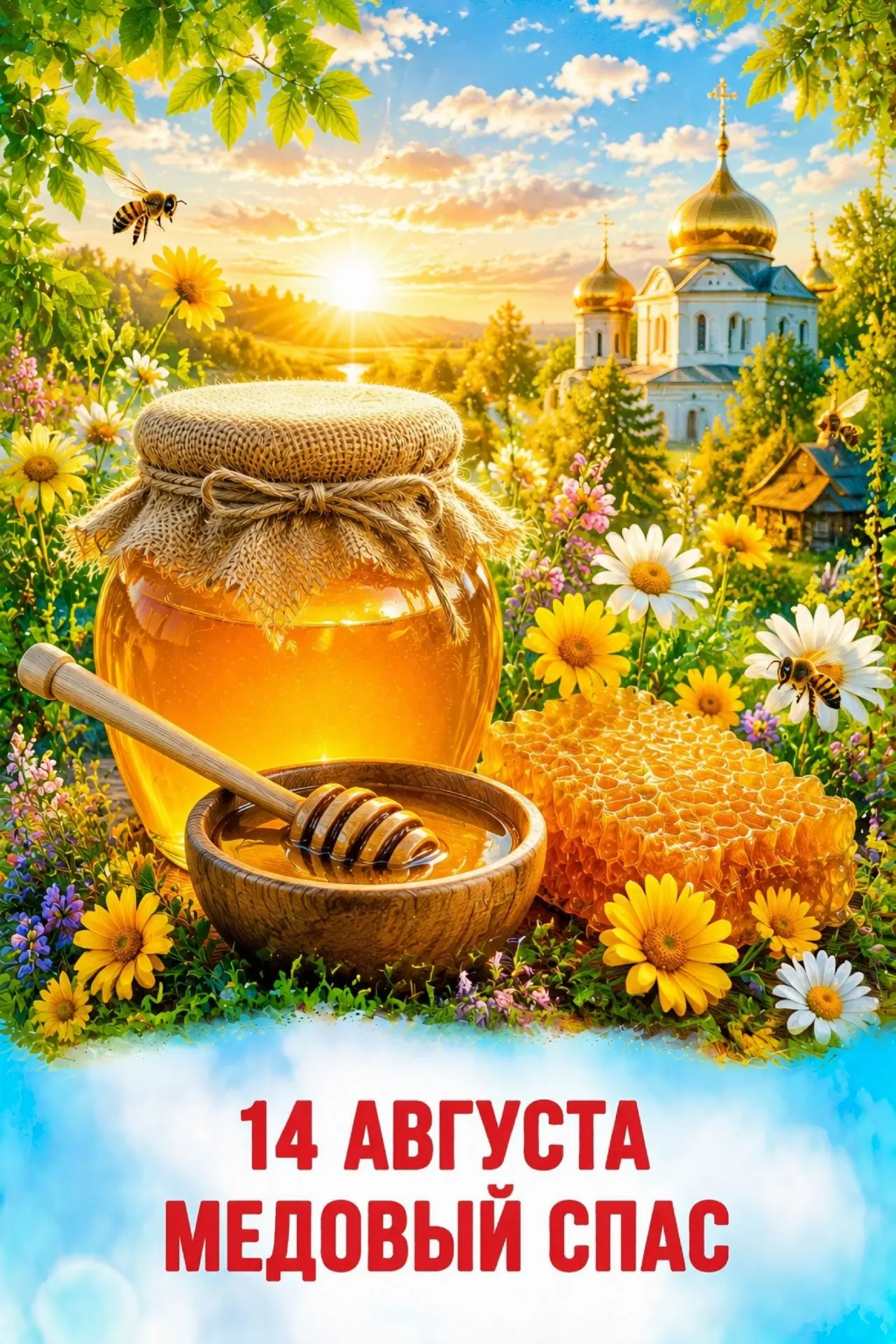 🍯 Медовый Спас: сладкий праздник для всей семьи! 🐝