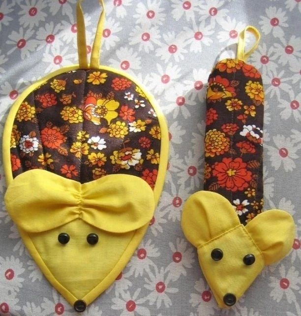 ✨Прихватка на кухню, лоскутное шитье...🧵✂️