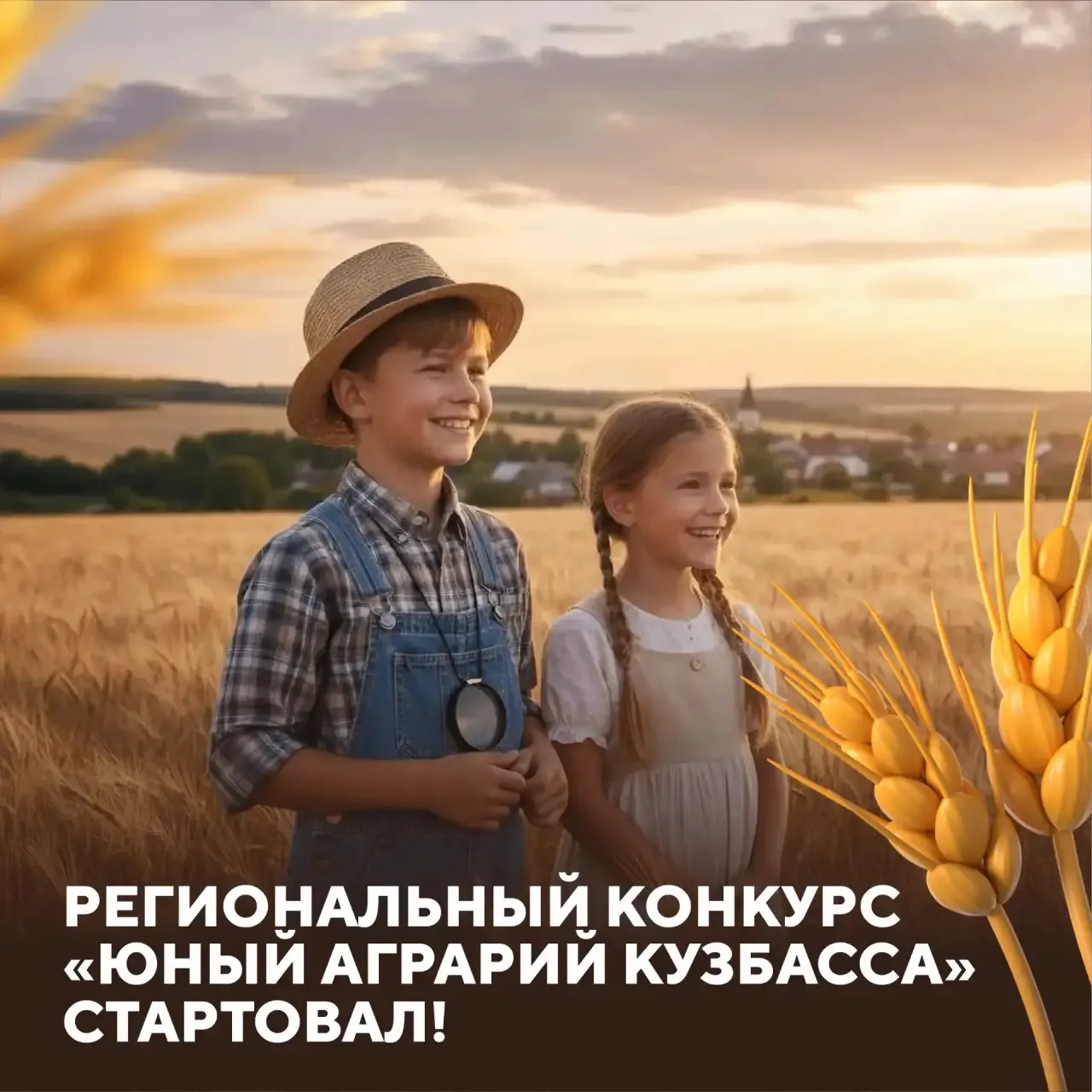 Ищем самых юных аграриев 🙌  В Кемеровской области в рамках Всероссийского сетевого образовательного 