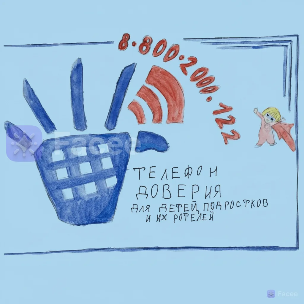❇️Наши ученики участвуют во Всероссийской акции «Марафон Доверия» 👩‍🎨🎨👩‍💻 Надеждина Екатерина, Гурба