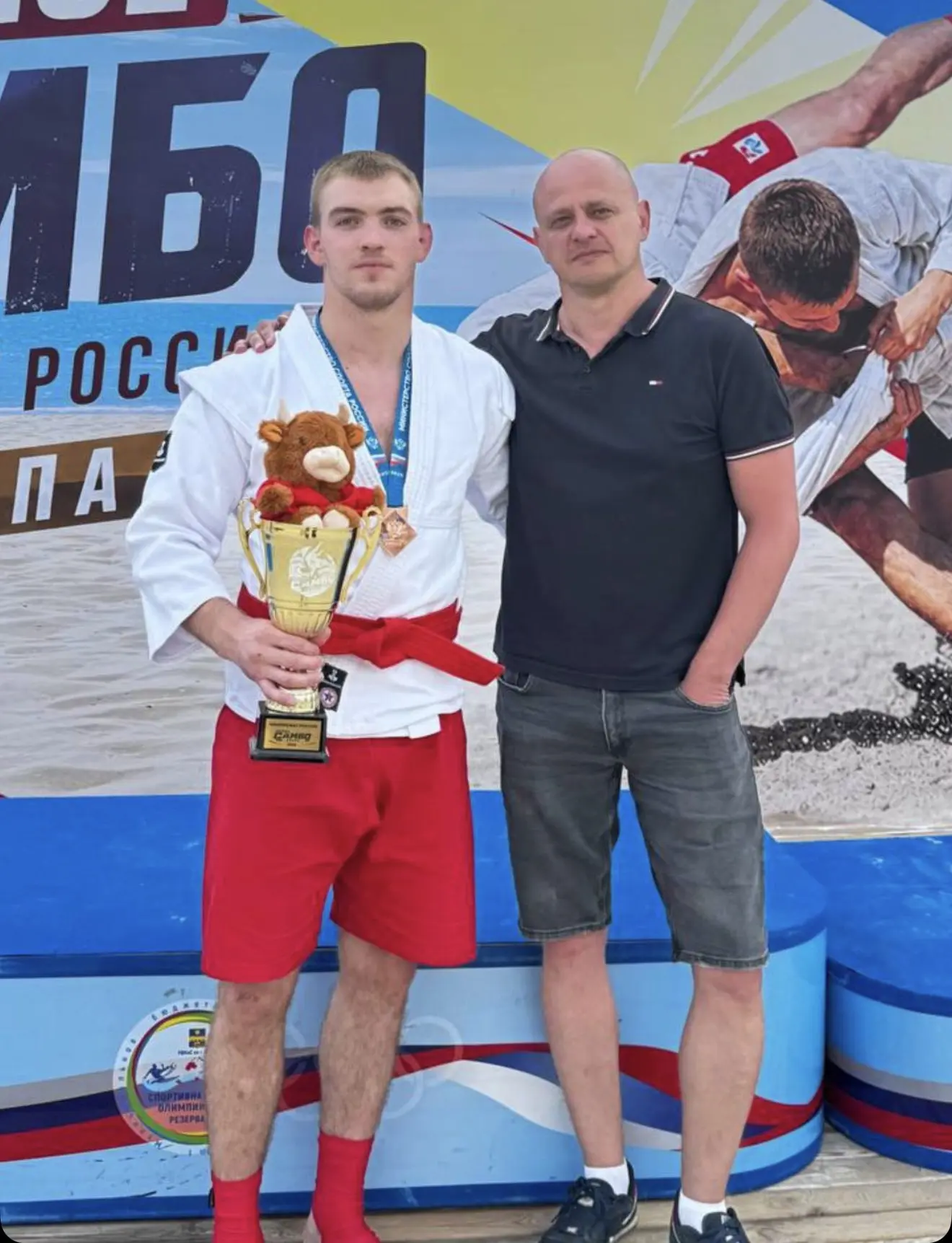⭐Илья Затылкин — бронзовый призер чемпионата России по пляжному самбо