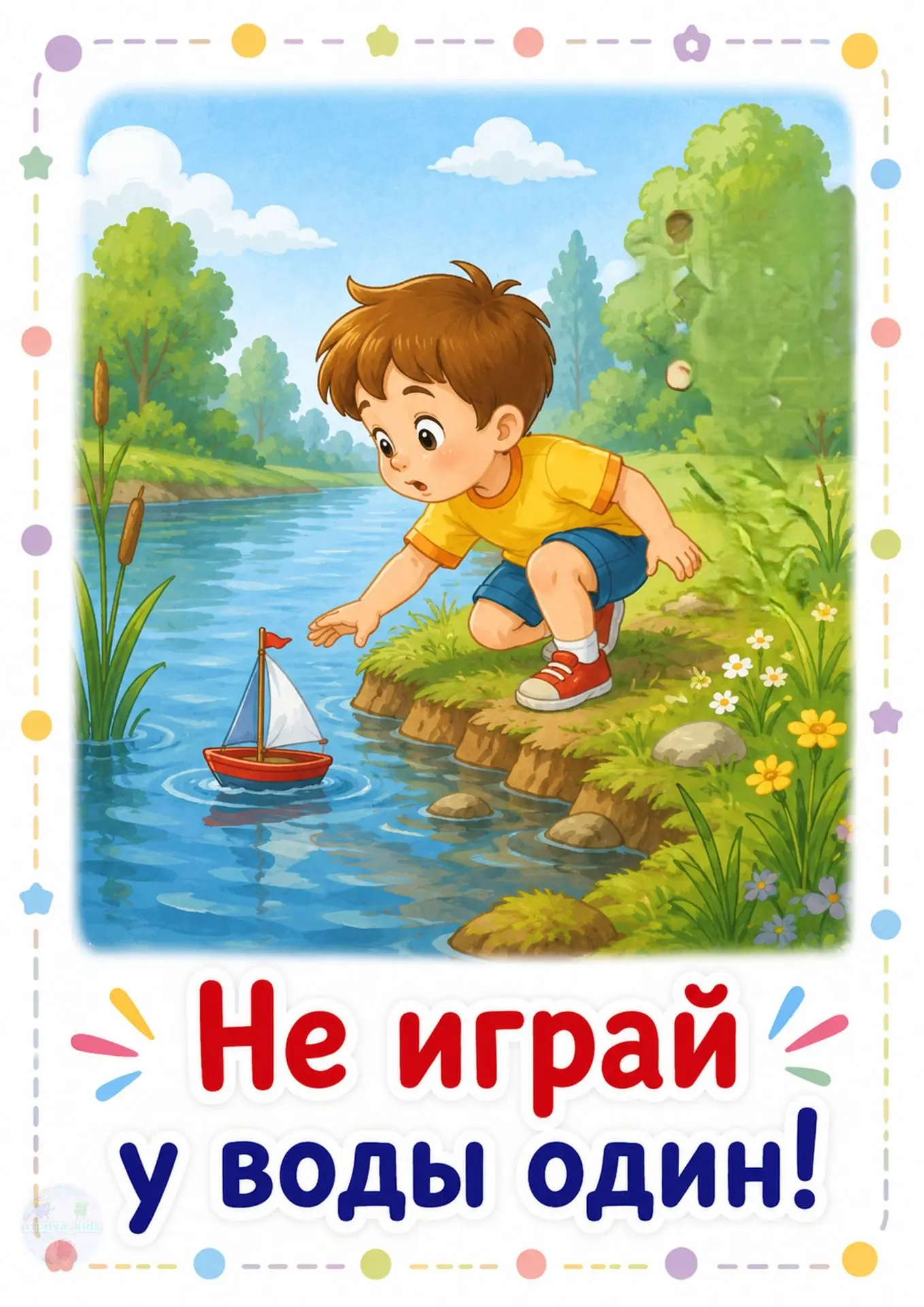 Внимание! Правила безопасности для детей!
