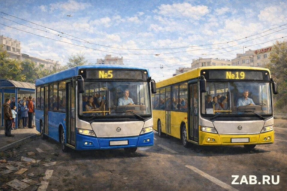 🚌 Очередные раскопки: автобусы №5 и №19 в Чите пошли в объезд

В центре города снова копают. На это
