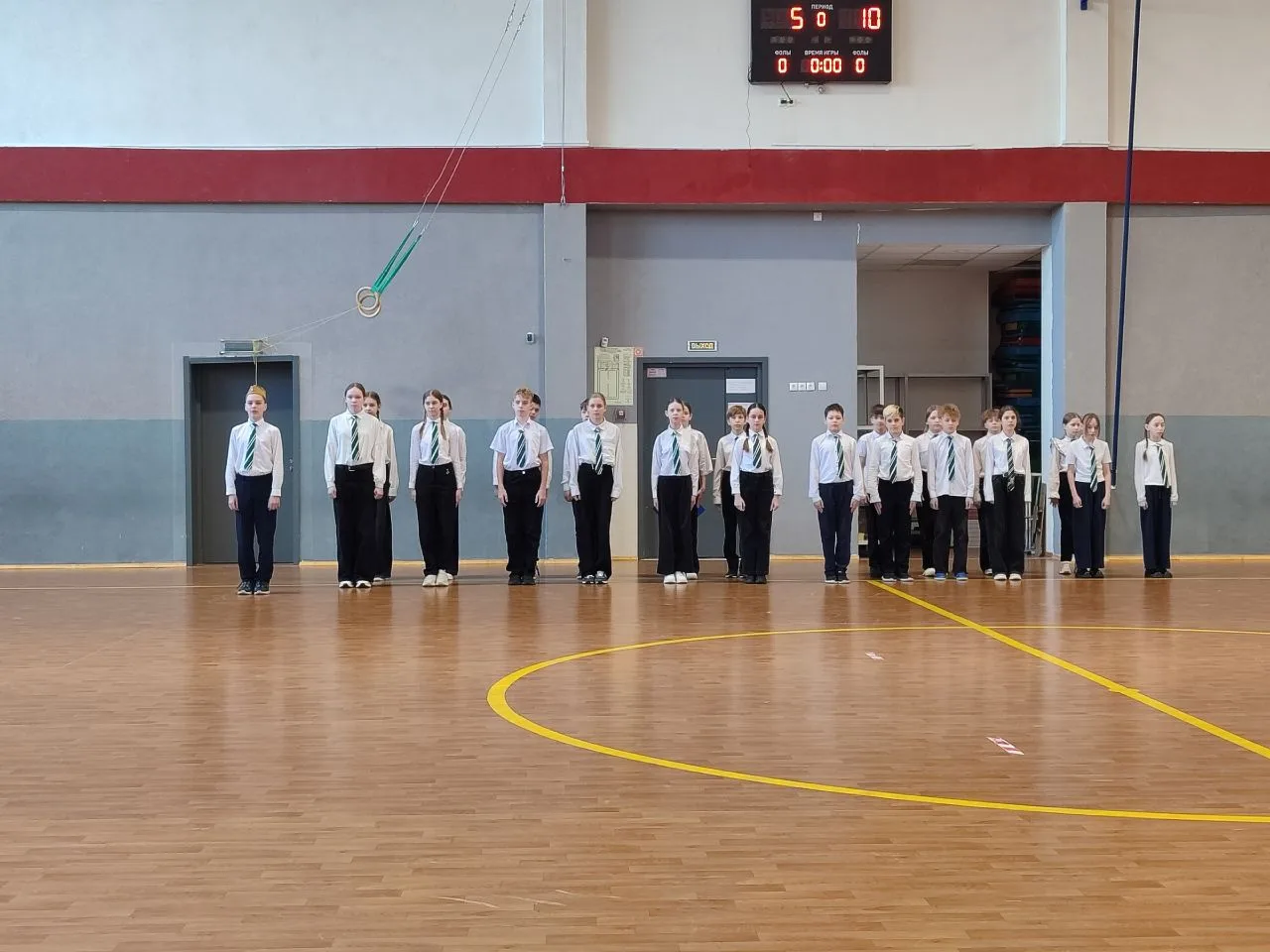 Результаты смотра-строя и песни: ⚡1 место - 5м класс,  ⚡2 место - 5б класс, ⚡3 место - 5а класс,  ⚡4