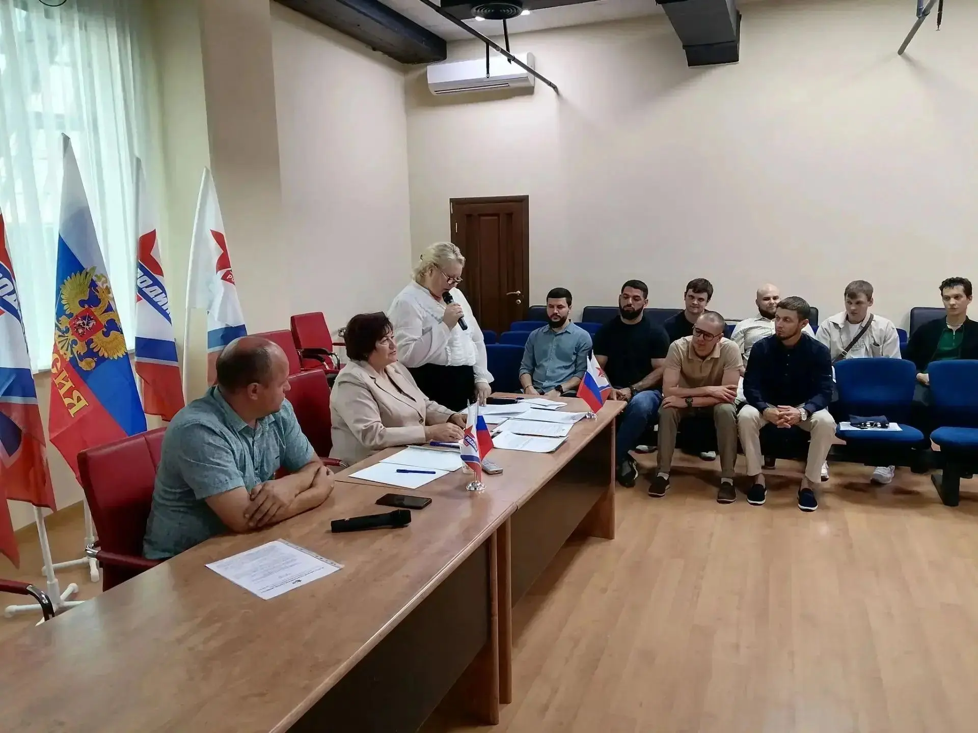 В Волгограде состоялось общее собрание регионального отделения ПАРТИИ «РОДИНА», в ходе ...