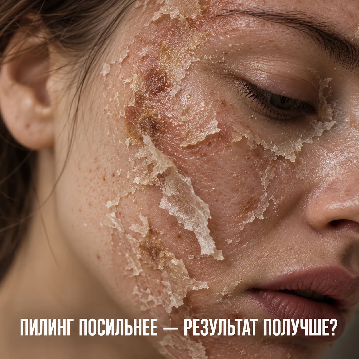 🔥 «Сделайте мне самый сильный пилинг — чтобы всё обновилось разом!»