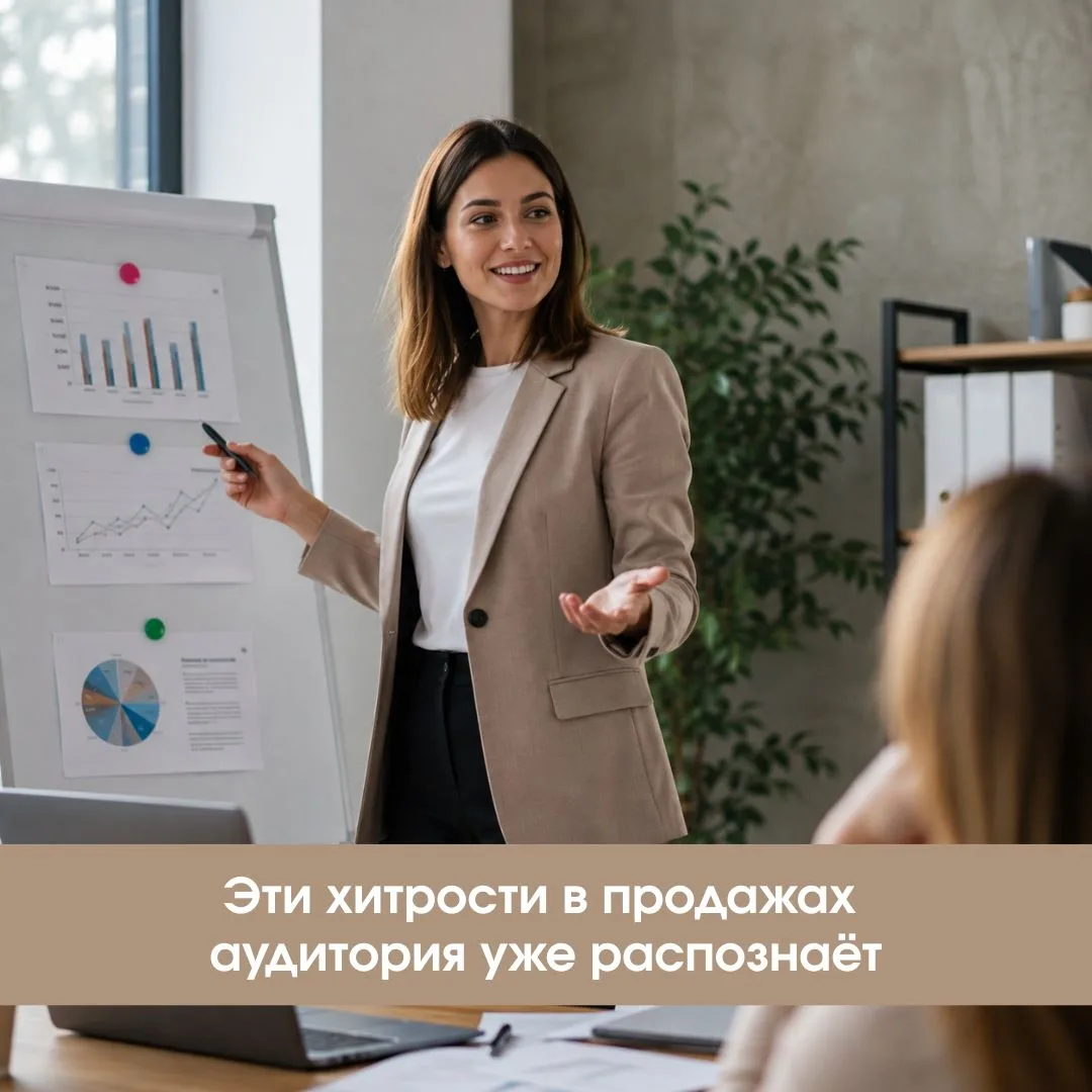 🎭 Эти хитрости в продажах аудитория уже распознаёт