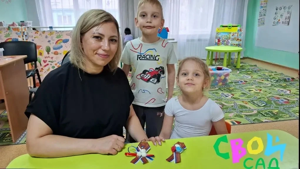 В преддверии праздника Дня Победы 
воспитанники группы «Васильки» 
совместно с родителями и педагога