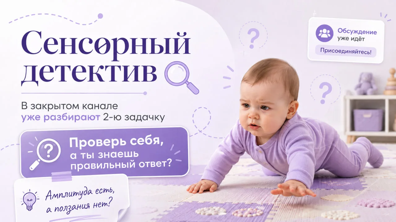 А в закрытом канале Сенсорного детектива уже началась жара 🔥

Сегодня участники разбирали первую за