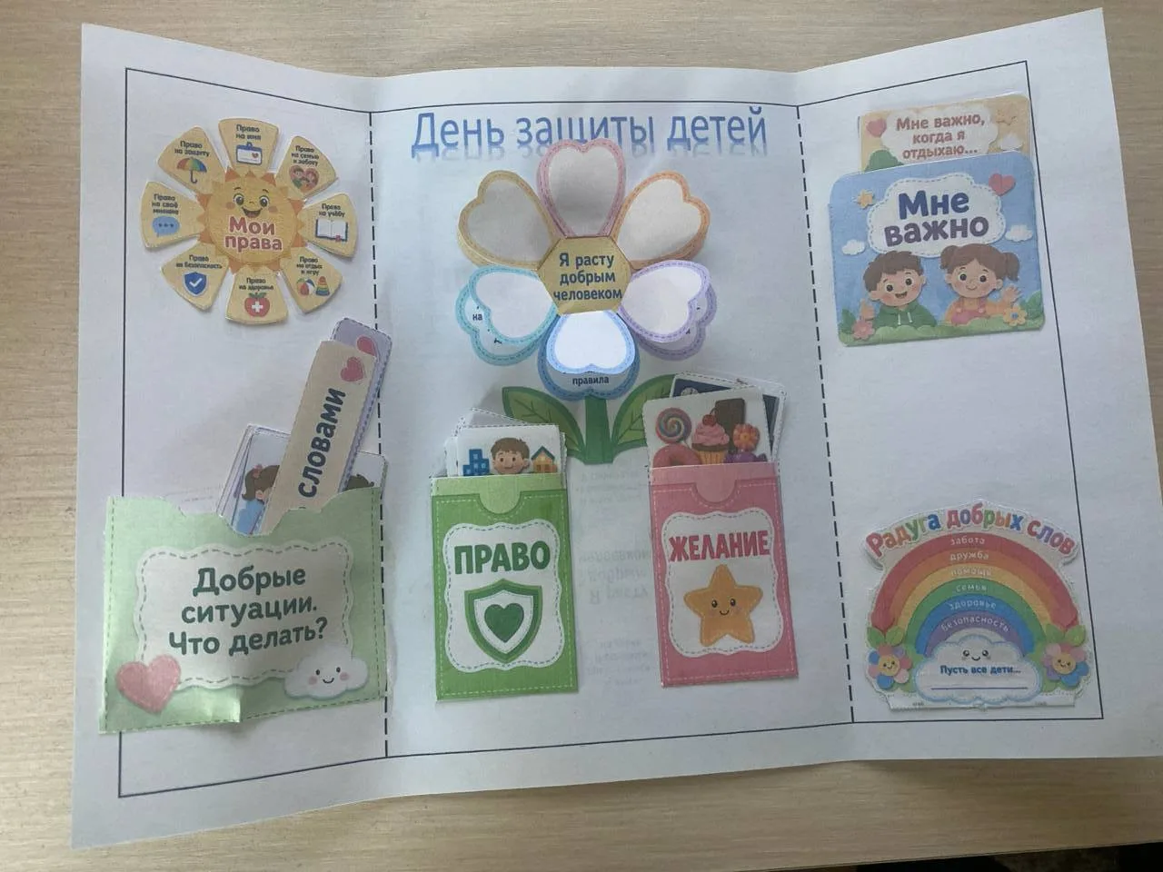 Лэпбук к 1 июня "День защиты детей".