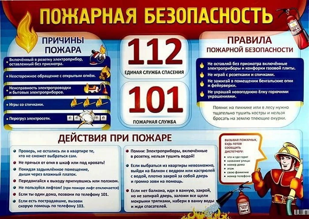 «Безопасность ребёнка — в наших руках: правила пожарной безопасности и советы для родит...