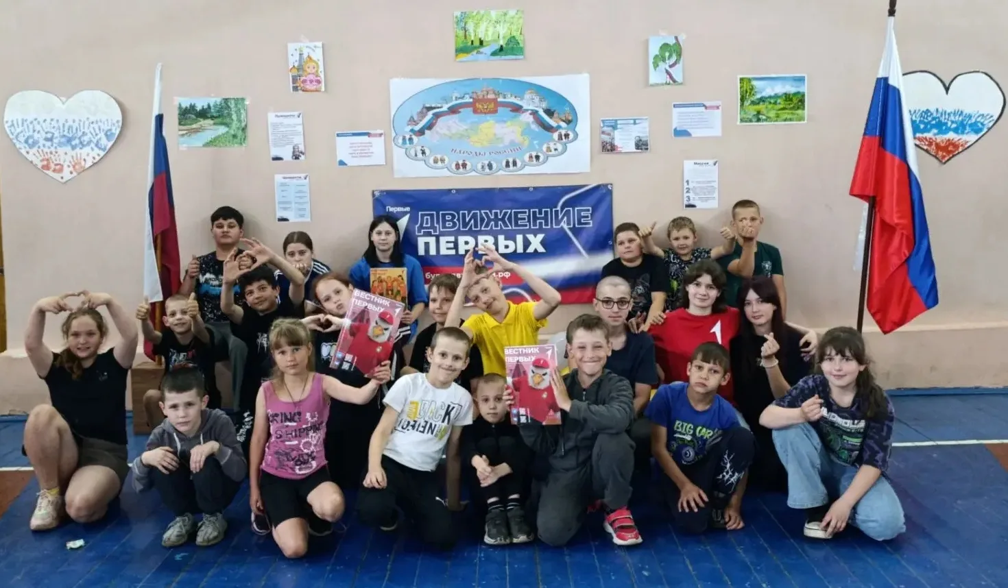 🚀 В лагере «Россиянка» (Хотимль‑Кузменковская школа) прошёл день, который точно запомнится надолго!