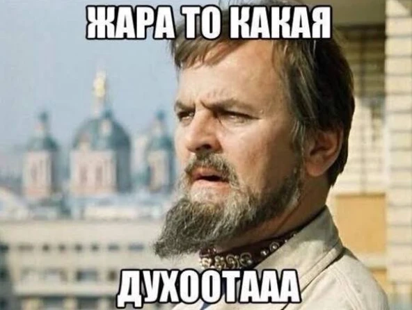 Коварное солнышко

П: «Мы вчера на даче перегрелись. Муж весь день грядки без панамы копал, к вечеру