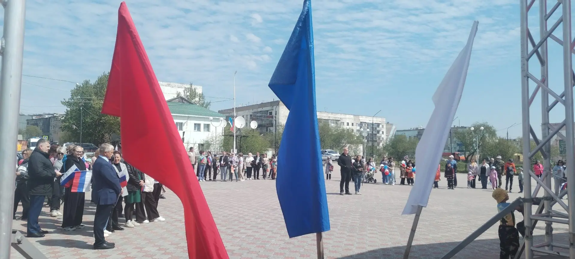 Митинг «Мы разные - и в этом наша красота. Мы вместе - и в этом наша сила!», посвященный Дню России.