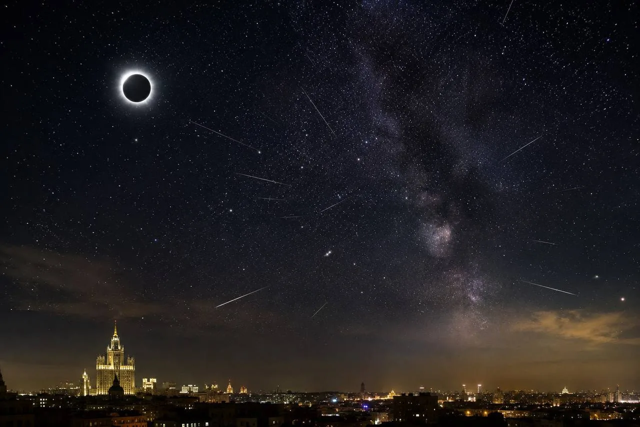 🌌 Август 2026 года станет настоящим подарком для любителей космоса.

В последний месяц лета россиян