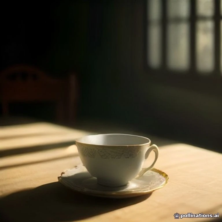 🌟 Утренний этюд для забытой чашки