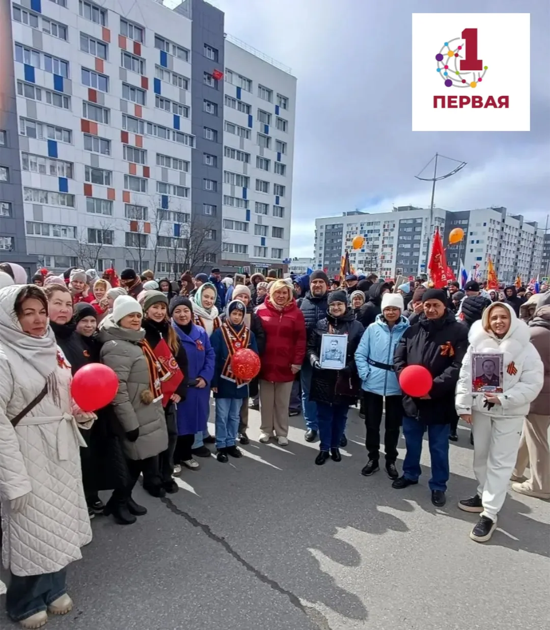 📸 Педагоги школы — на городском параде  9 мая коллектив школы принял участие в торжественном параде,