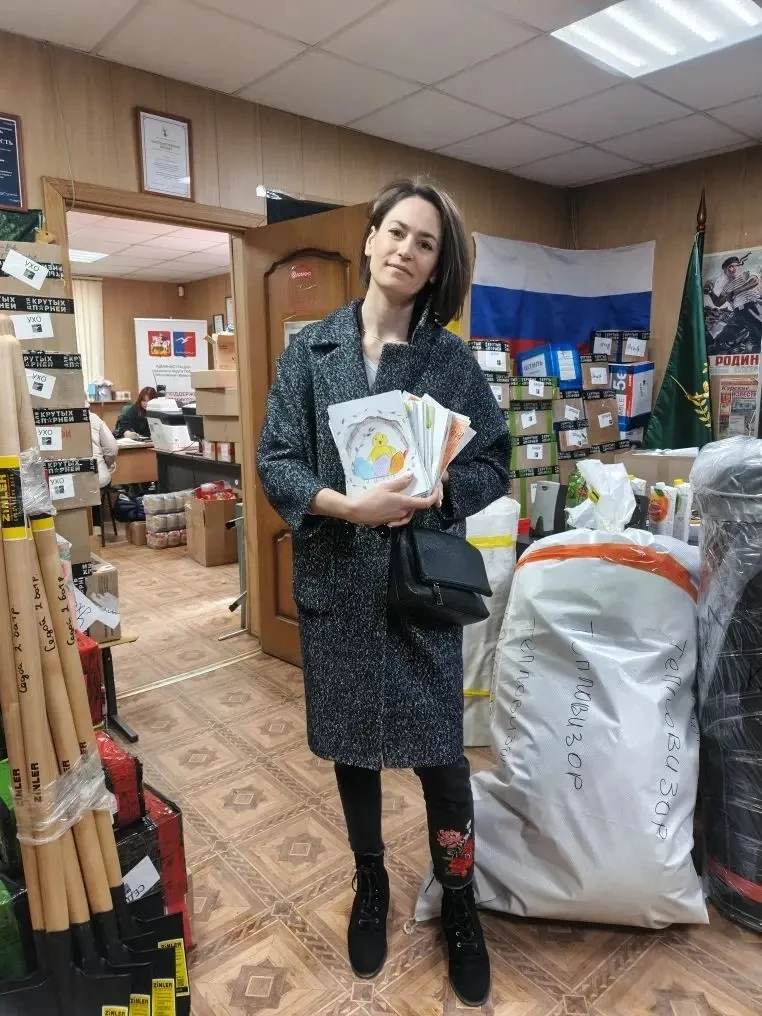 🕊️ Пасхальное тепло детских сердец — защитникам  В преддверии светлого праздника Пасхи ученики начал