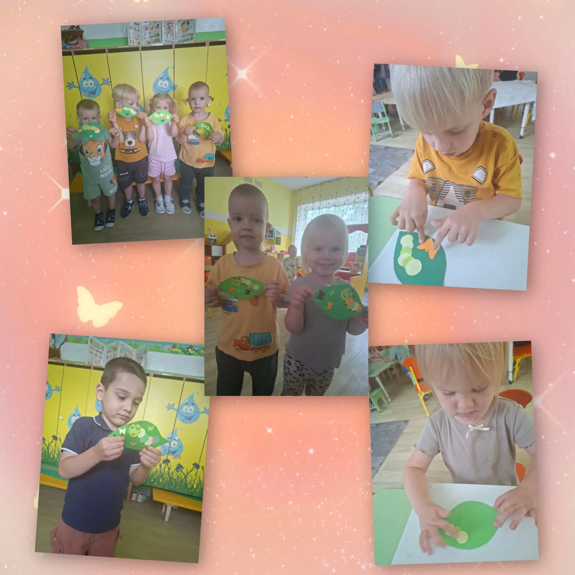 🐛🎨 Творческий день в младшей группе! 🎨🐛