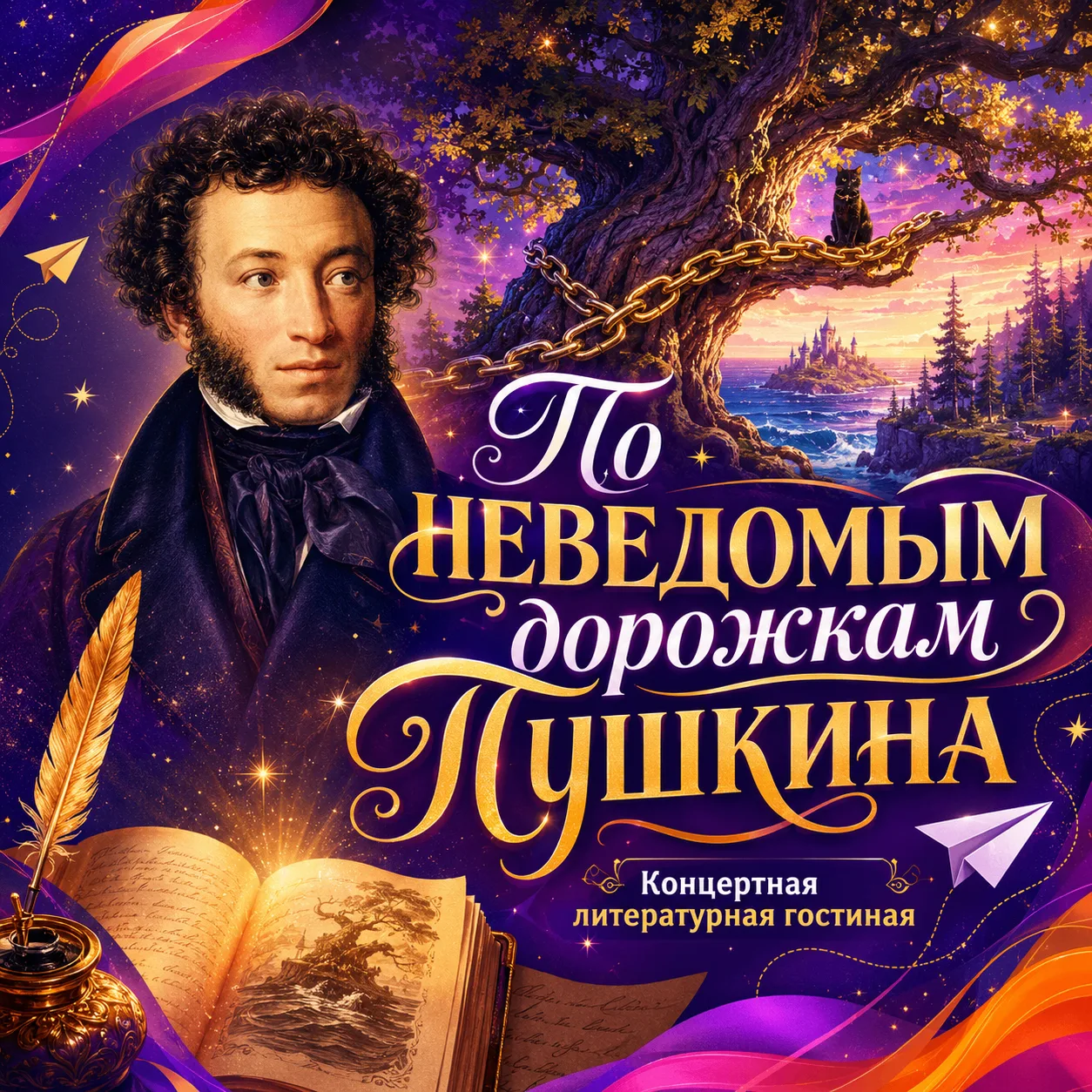✨ Ко Дню Пушкина готово красивое сказочное мероприятие!