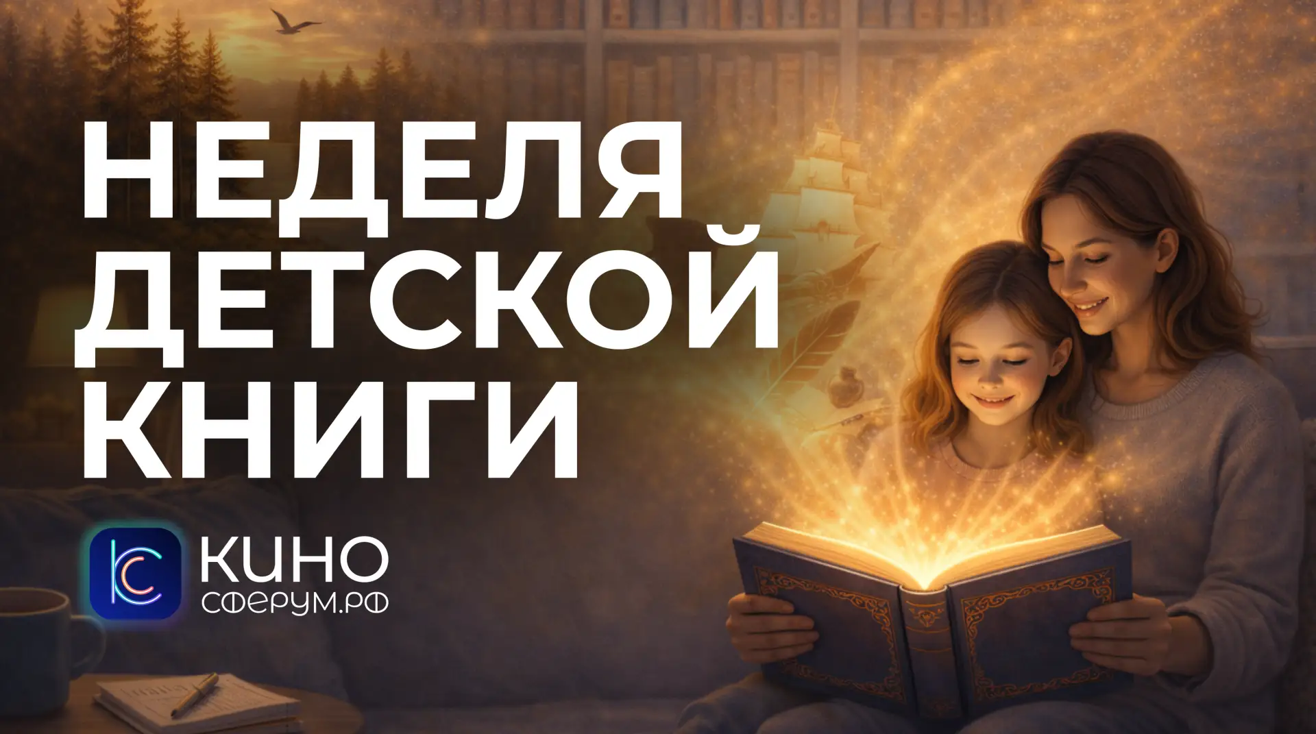 📚 Стартовала Всероссийская неделя детской книги

Это хороший повод вспомнить, как рождается любовь 