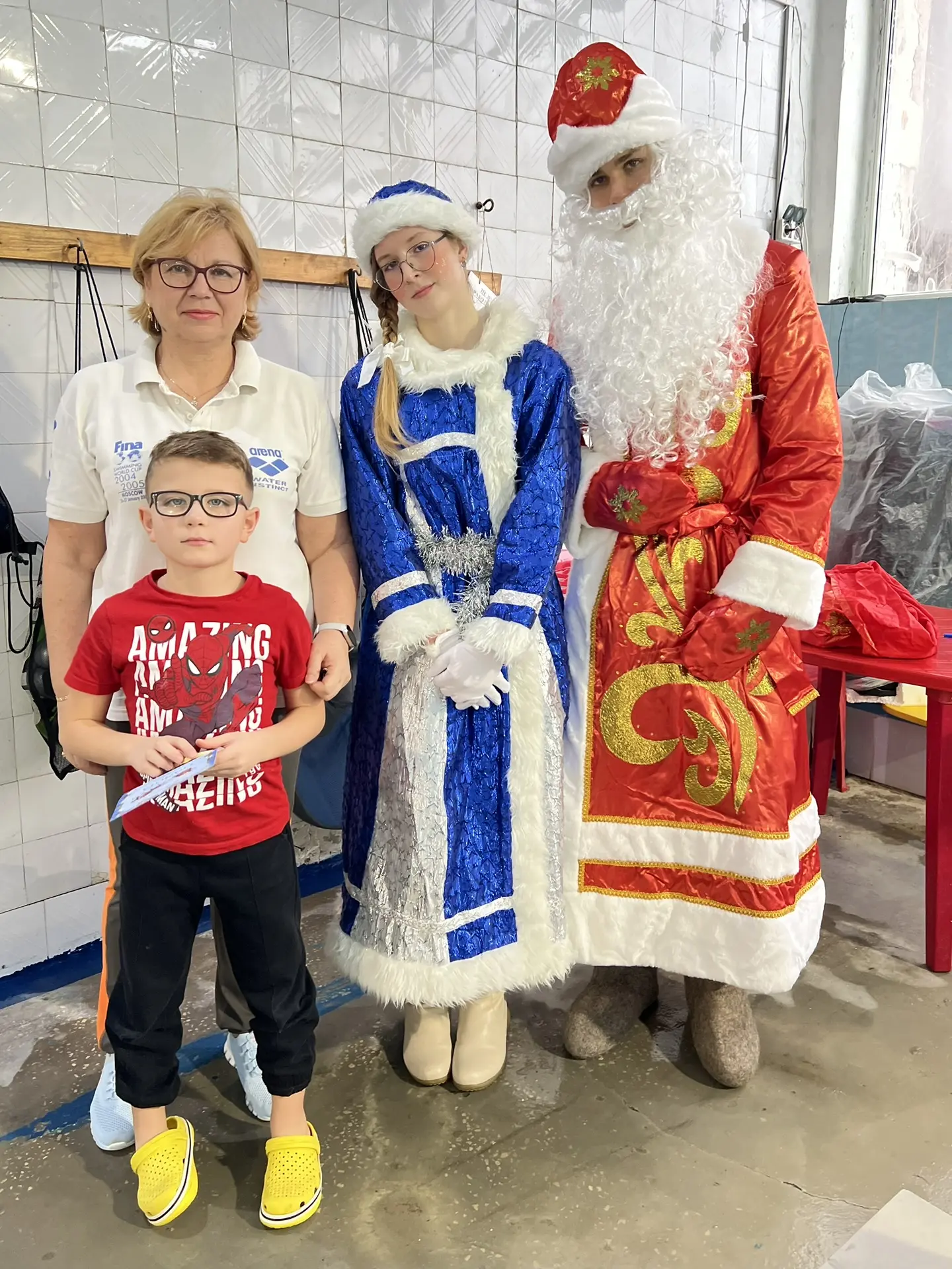 Внутришкольные соревнования по плаванию на призы Деда Мороза❄🎄