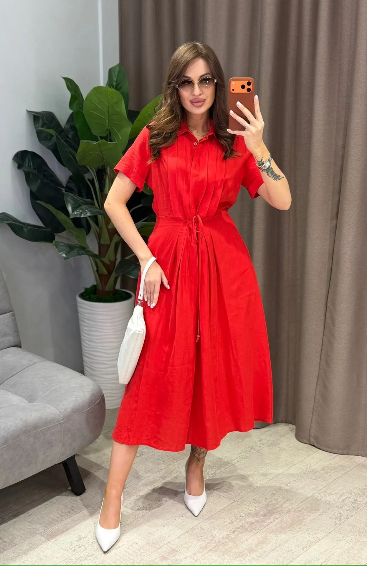 СКИДКИ -30%

Платье Турция 
Лен ❤️
Цена:15190-30%=10.633 
Размеры 42/50