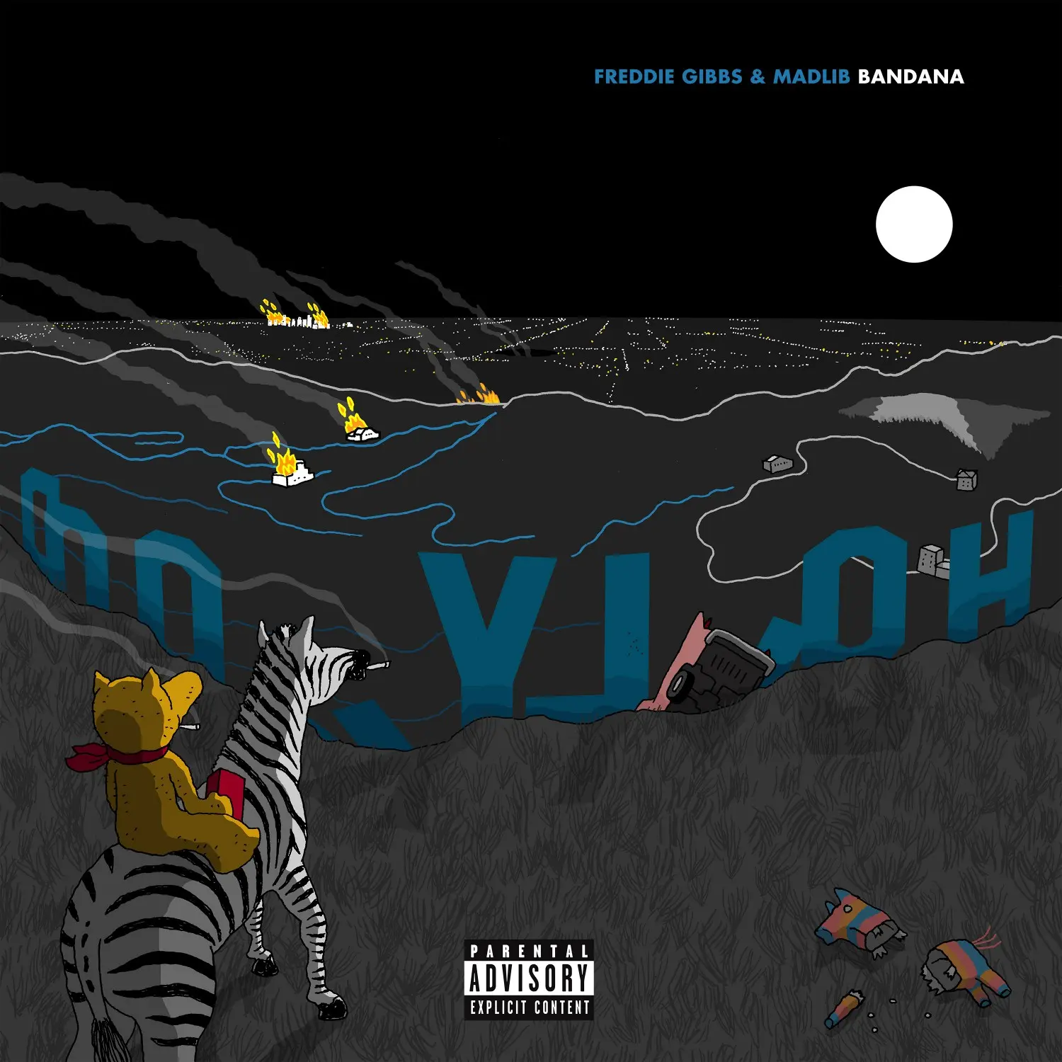 7 лет назад, 28 июня 2019 года, Freddie Gibbs и Madlib выпустили совместный альбом Bandana

Это втор