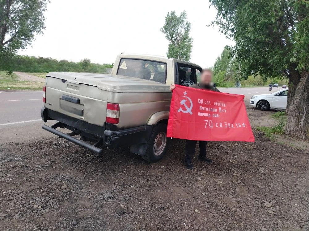 Еще один УАЗ «Патриот» отправили орловским бойцам на Запорожское направление   Его передали военносл