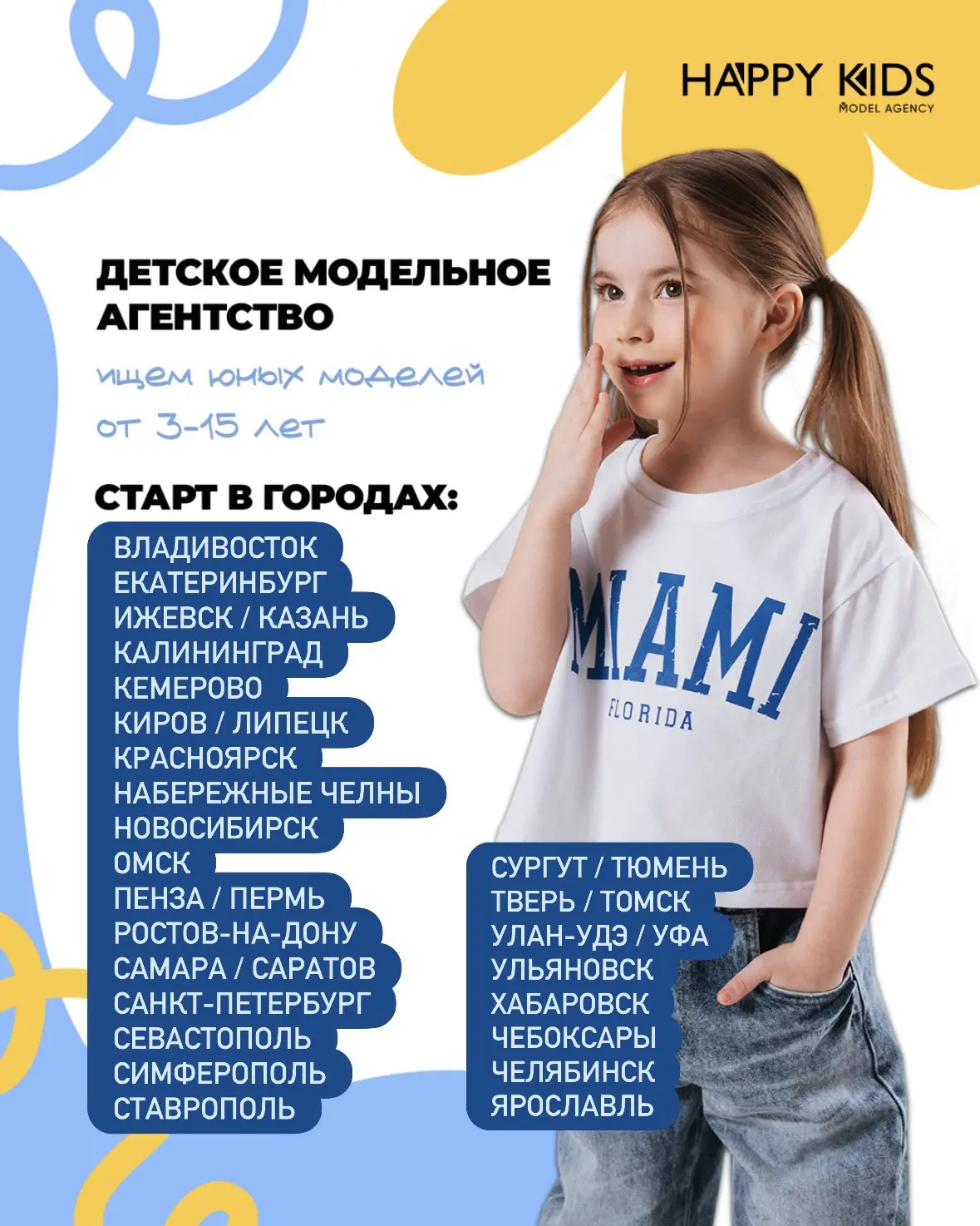 Happy Kids открывает набор в новые группы. Здесь дети учатся уверенно чувствовать себя ...