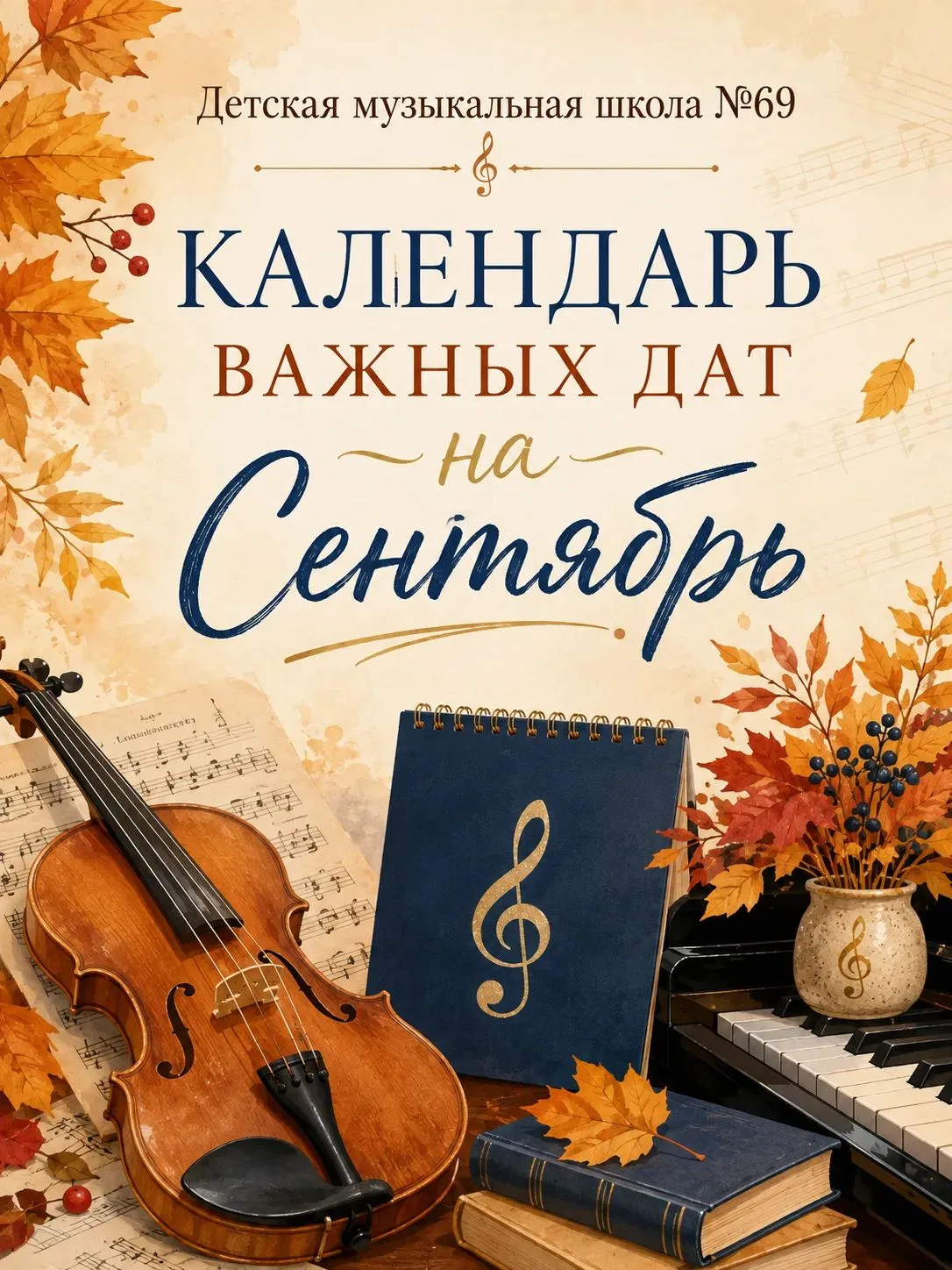 🎶 Музыкальные праздники в сентябре: отмечаем вместе! 🎶