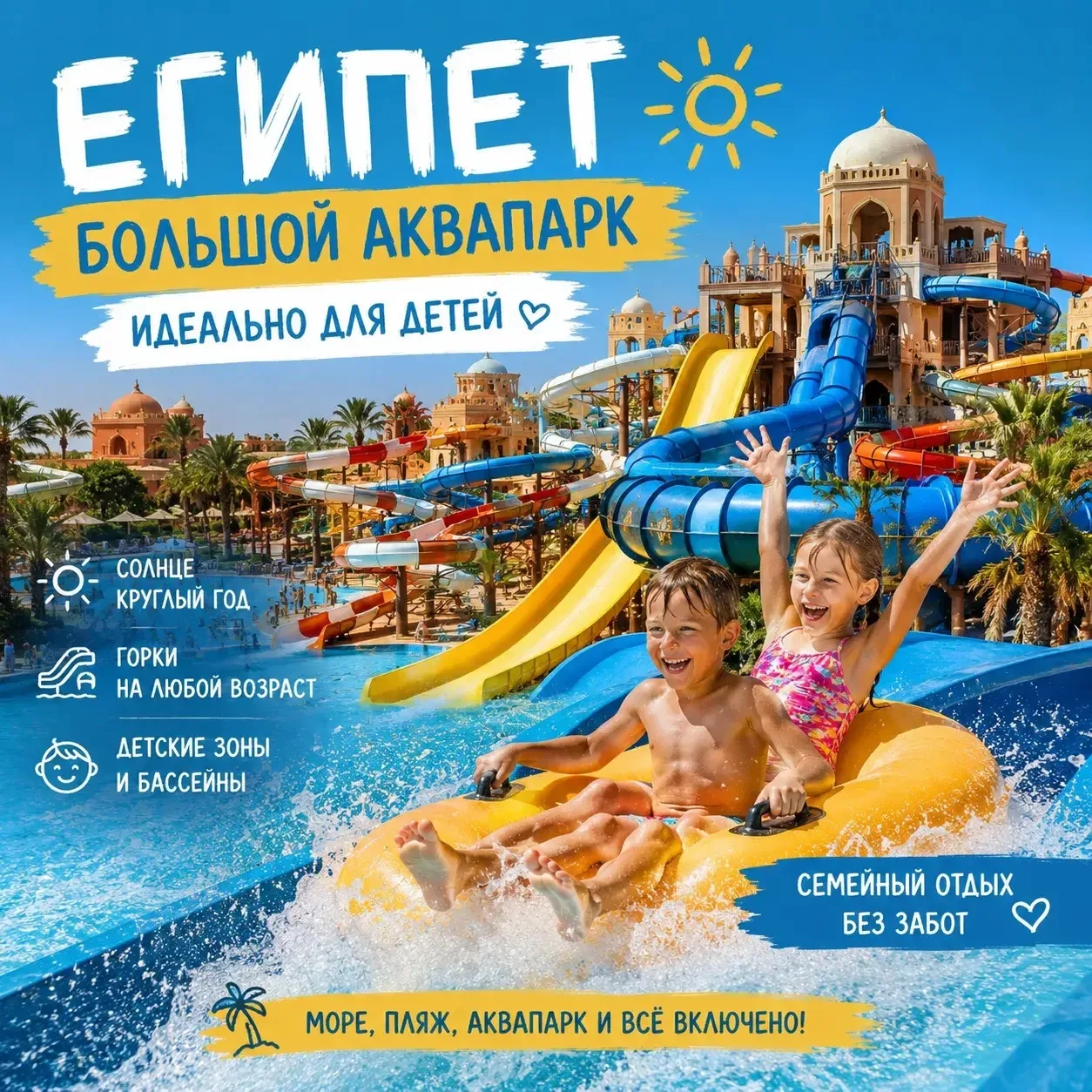 🎡🎢А что если подарить детям еще одну беззаботную неделю в сентябре?