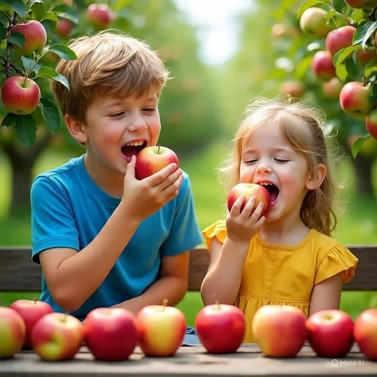 🍎 Что есть, чтобы зубы были крепкими?