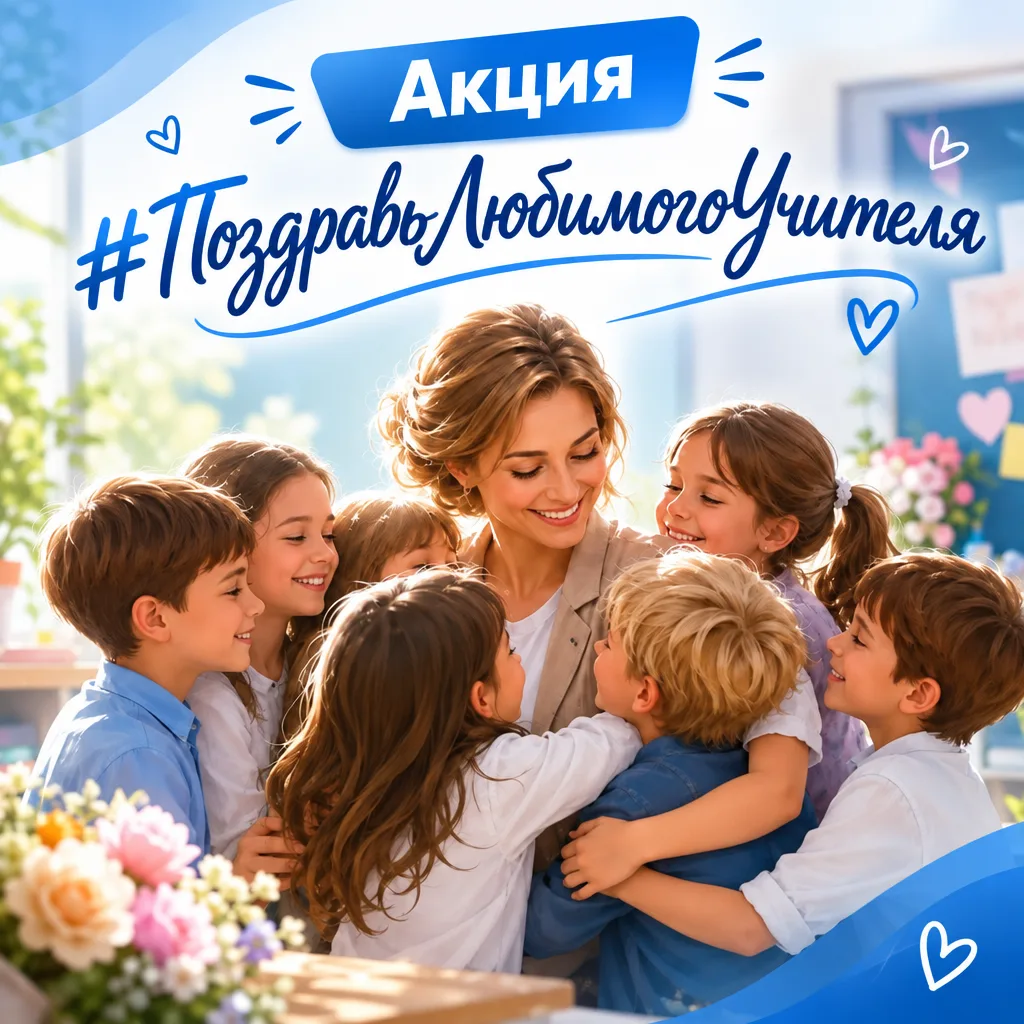 💌Пусть ваш учитель узнает, как он вам дорог