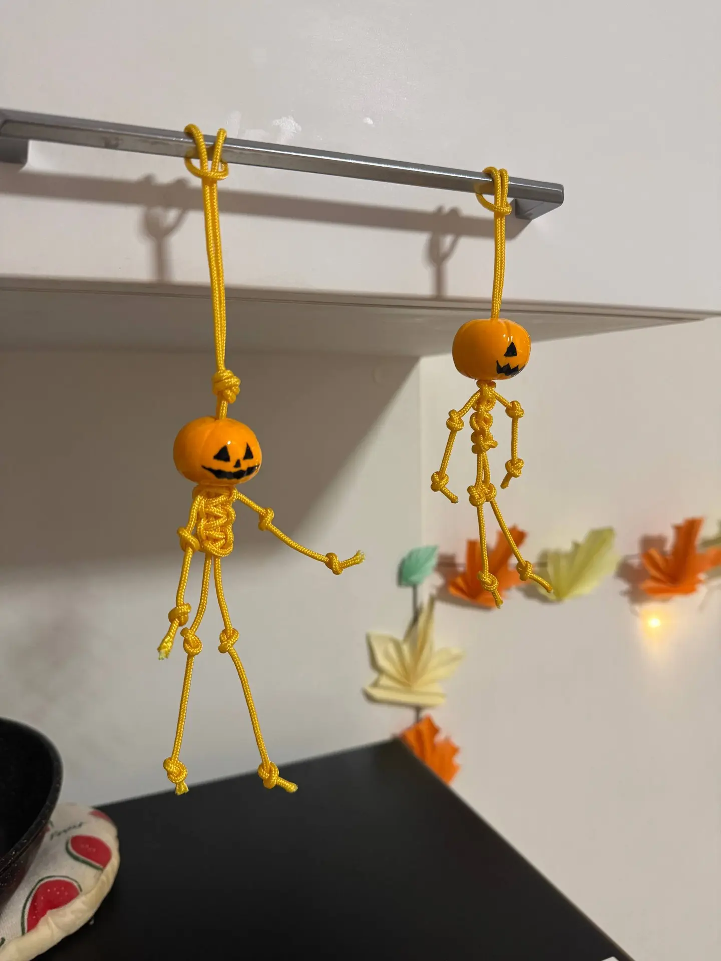 Сделала такие чудные брелоки 🍁🧡🎃