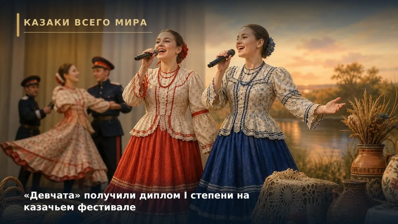 «Девчата» получили диплом I степени на казачьем фестивале